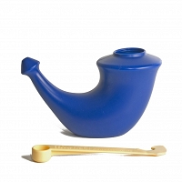 Dzbanek do Płukania nosa Rhino Horn™ - niebieski