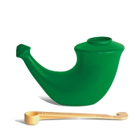 Dzbanek do Płukania nosa Rhino Horn™ - zielony